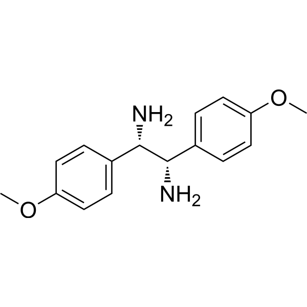 meso-1,2-Bis(4-methoxyphenyl)ethylenediamine 117106-36-2